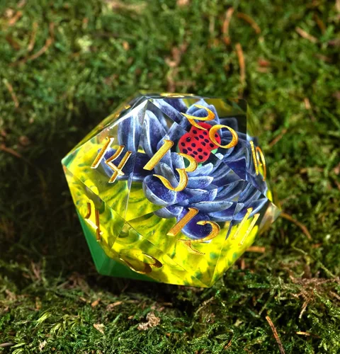 Miniatura 2 de Magic: The Gathering Black Lotus Spindown - Dados D20 (2.126 in)