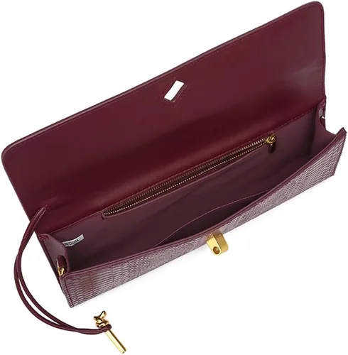 Miniatura 4 de Bolso de mano de cuero de moda para mujer, bolso de mano cruzado con estampado de cocodrilo