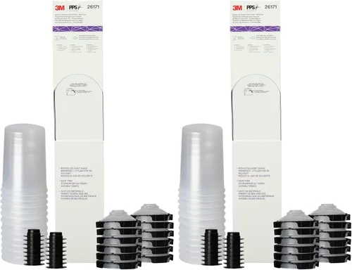 Miniatura 8 de 3M PPS 2.0 Kit de recarga de sistema de pistola de pintura con tapas y forros, 26173, estándar, 22 onzas, filtro de 200 micrones, uso