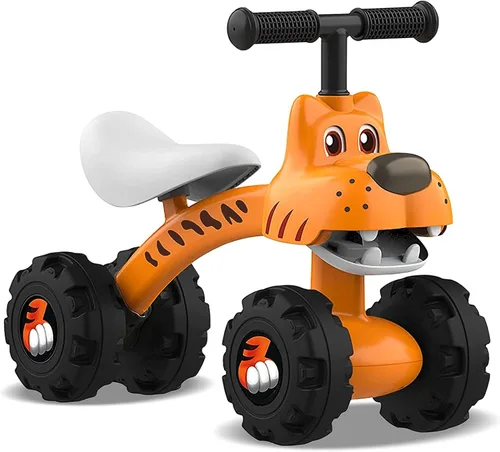 Wdmiya Bicicleta de equilibrio para bebés de 1 año, juguetes de equitación para niños pequeños, bicicleta sin pedales, primera bicicleta para niños