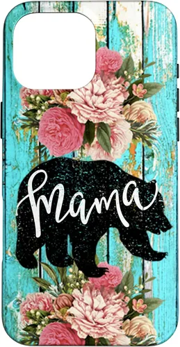 Miniatura 18 de Funda para iPhone 16, color turquesa, diseño rústico de grano de madera