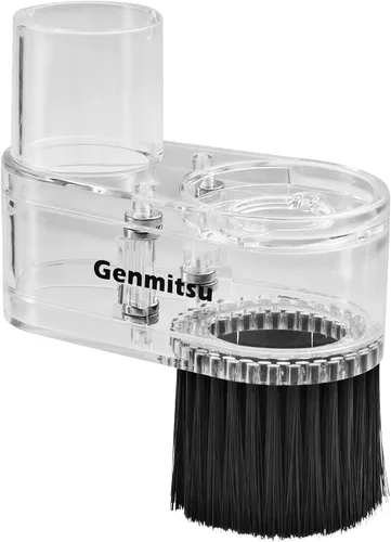 Miniatura 11 de Genmitsu Zapata de polvo CNC ABS para máquinas CNC con un motor de 2.047 in de diámetro, se adapta a la mayoría de motores de husillo de 300 W-500