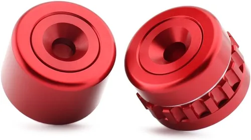 Miniatura 5 de FSFY Cerradura del acelerador Control de crucero Abrazadera del acelerador Barra de extremo para BMW F800GT F650GS F900XR, rojo