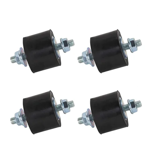 Miniatura 8 de Pernos de Goma Amortiguador M8 30x20mm Paquete de 4 Montajes Aisladores de Goma Antivibración Montajes de Aislamiento de Vibración Cilíndricos