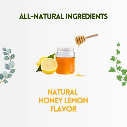 Miniatura 5 de Herbion Naturals Gotas para la tos con sabor natural a miel y limón, suplemento dietético, para adultos y niños mayores de 6 años, 25 gotas