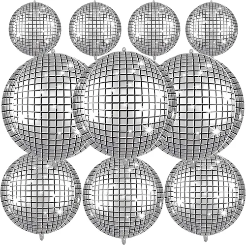 Miniatura 33 de Globos redondos de papel de aluminio para baloncesto, globos de helio 4D de 22 pulgadas, 18 pulgadas, 15 pulgadas, balón de baloncesto negro