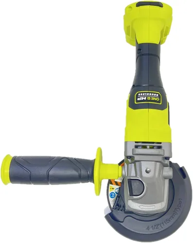 Miniatura 5 de RYOBI ONE+ HP 18V Amoladora angular inalámbrica sin escobillas de 4-1/2 pulgadas (solo herramienta) PBLAG01B La batería y el cargador se venden