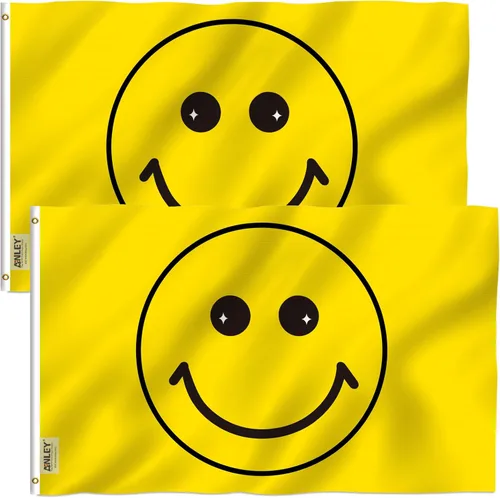 Miniatura 7 de Arco iris + orgullo bi + trans + igualdad + sonrisa + bandera de Estados Unidos + arco iris de Estados Unidos, Smiley Face Amarillo