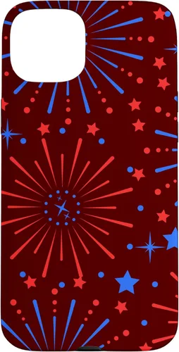 Miniatura 8 de Funda patriótica para iPhone 13 4 de julio con la bandera de Estados Unidos y la independencia de Estados Unidos