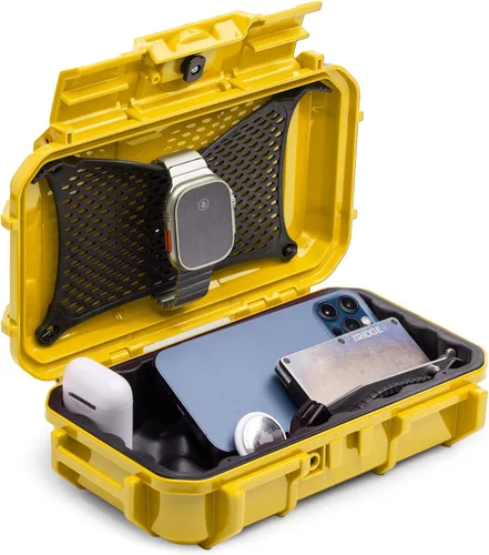 Miniatura 11 de Evergreen 56 ToughBox - Caja Protectora EDC Dry Box fabricada en Estados Unidos para la organización de cámaras, teléfonos, camping, pesca, Negro