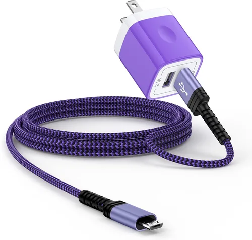 Cargador Kindle para Kindl de repuesto de cable de carga, Paperwhite Amazon Fire HD Tablet 7 8 Paperwhite Fire Charger Cable de bloque de pared para