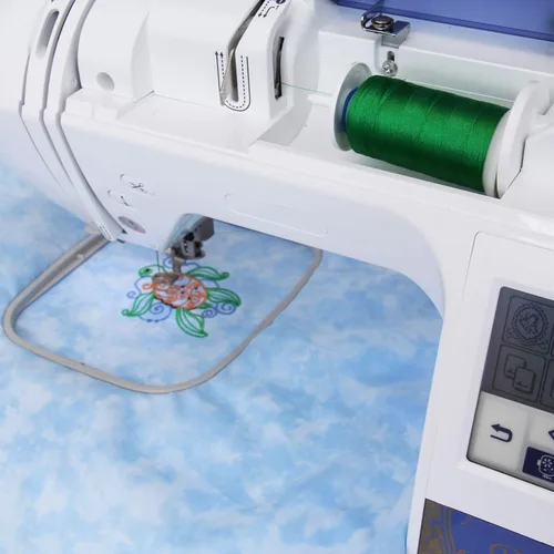 Miniatura 4 de Carretes de hilo de poliéster, 1000 m – 160 colores – Peso del hilo: 40 40wt trilobal polyester embroidery thread with bright sheen. Works with