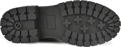 Miniatura 6 de READYSALTED Botas Chelsea de tacón bajo con plataforma y suela gruesa para mujer (HONGO1 & HUNCH1)