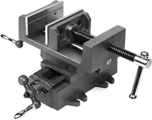 Miniatura 2 de WEN Mordaza transversal, de 4.25 pulgadas con deslizamiento compuesto para fresas y prensas de taladro (CV414), negra