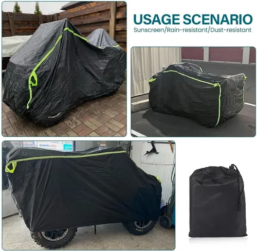 Miniatura 5 de ATV Cover for CFMoto UForce 1000 XL PRO Highland (6-Seat) 2024-2025, Heavy Duty Quad Cover, Thick 4 Wheeler Cover for Rain Dust Outdoor Storage