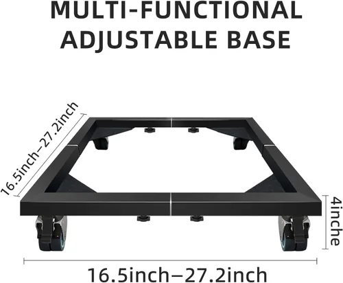 Miniatura 3 de Soporte para Ahumador de Servicio Pesado – Base Móvil Universal para Ahumadores Eléctricos (Vertical/Digital), Construcción Totalmente de Acero
