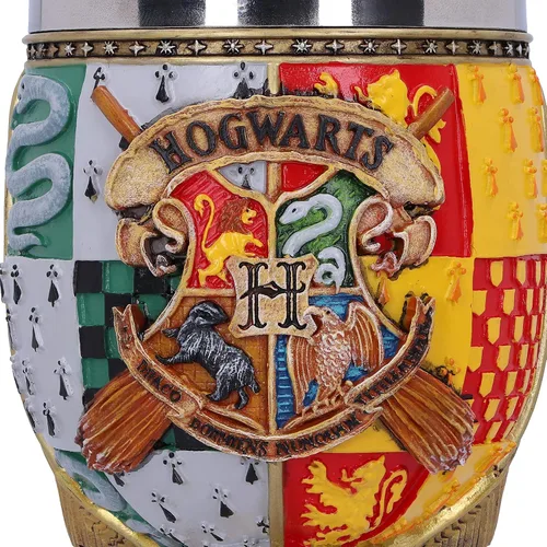 Miniatura 4 de Cáliz Coleccionable de Harry Potter de Nemesis Now, Resina, Amarillo, 19.5 cm