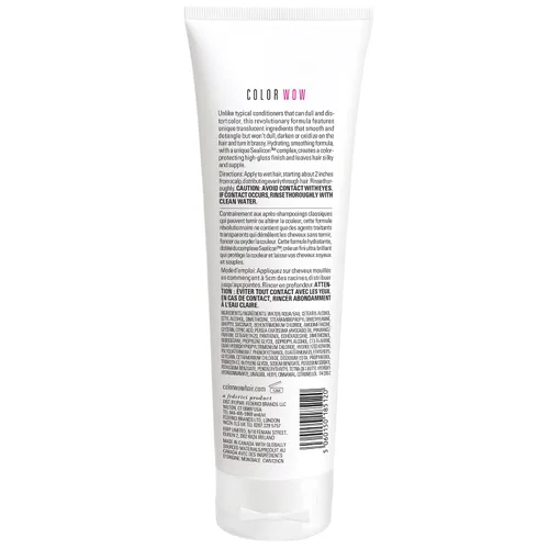 Miniatura 2 de COLOR WOW Acondicionador de seguridad de color normal a grueso: rica hidratación para cabello grueso, grueso y rizado; desenreda, nutre + añade