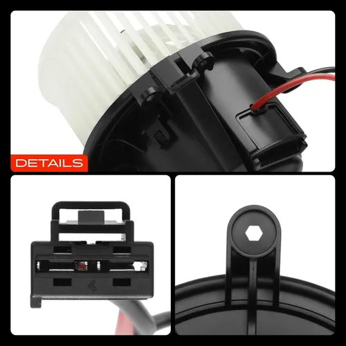 Miniatura 9 de A-Premium Motor soplador de calentador de HVAC delantero compatible con Porsche Panamera 2010-2016, 3.0L 3.6L 4.8L, Reemplazo# 97057392201