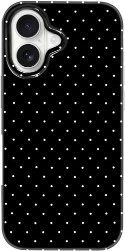 Miniatura 165 de Hython Funda para iPhone Air, diseño estético de lunares lindos, funda simple de 6.5 pulgadas, delgada, antiarañazos, parachoques de TPU suave, a