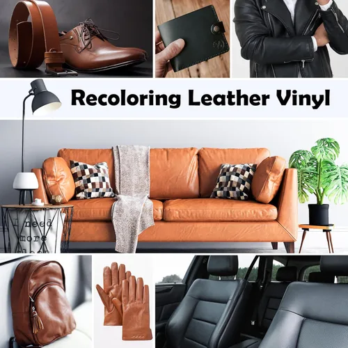 Miniatura 5 de Kit de reparación de cuero-limpiador-negro-recolorante-bálsamo-acondicionador-aceite de visón para asiento de coche-muebles-sofá-zapato- mejor