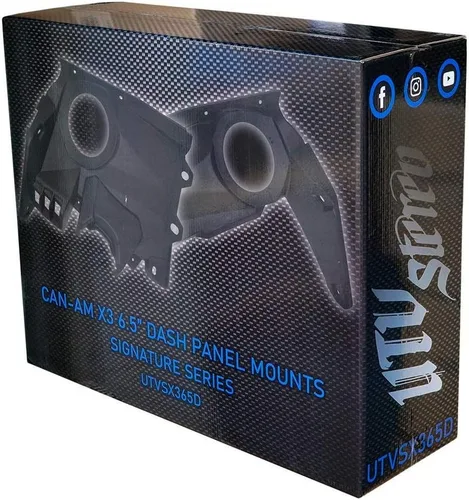 Miniatura 4 de UTV Stereo Can-Am Maverick X3 Pods de altavoces de 6.5 pulgadas y kit de salpicadero. Obtén más sonido de tu vehículo. (Kit de salpicadero)