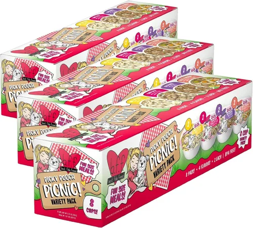 Miniatura 14 de Weruva Best Fido Friend Comidas Tamaño Divertido para Perros, Kiss Me Thrice, Taza de 2.75oz, Paquete de 12
