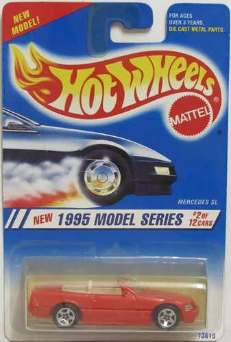Miniatura 2 de B13 HOT WHEELS 1995 MERCEDES MOC