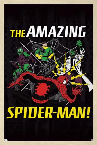 Miniatura 5 de Trends International Marvel Comics Spider-Man - Póster de pared de villanos Versión premium sin marco