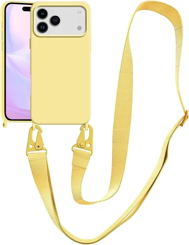 Miniatura 23 de Funda compatible con iPhone 13 con correa, funda cruzada para iPhone con cordón, ajustable, a prueba de golpes, protección contra caídas, funda
