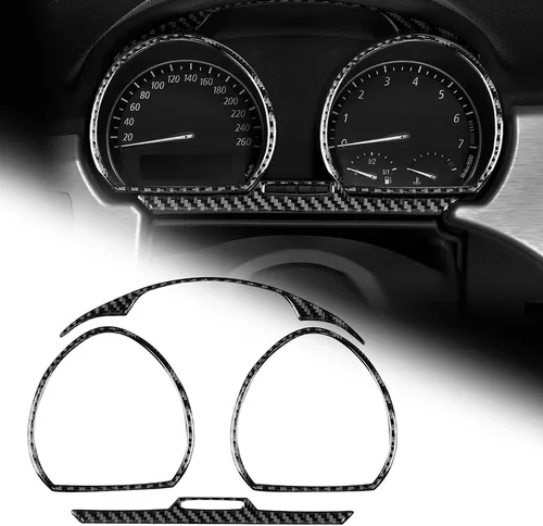 Miniatura 12 de AIRSPEED Fibra de carbono para BMW Z4 E85 E86 2003 2004 2005 2006 2007 2008 cubierta del marco interior de la caja de cambios de la consola central