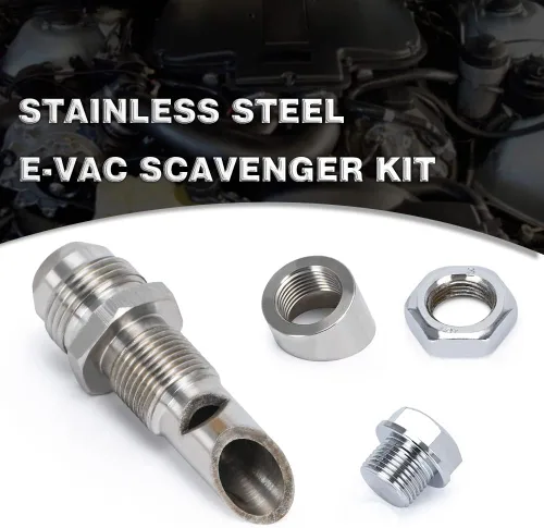 Miniatura 2 de El kit universal de acero inoxidable E-VAC Scavenger incluye accesorio T304 SS E-VAC