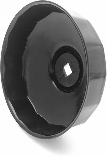 Miniatura 12 de CTA Tools A263 Llave para Filtro de Aceite de Tipo Tapa - 76mm x 8 Flujas - Compatible con Jeep - Grado Profesional, Acabado Negro, Estampado