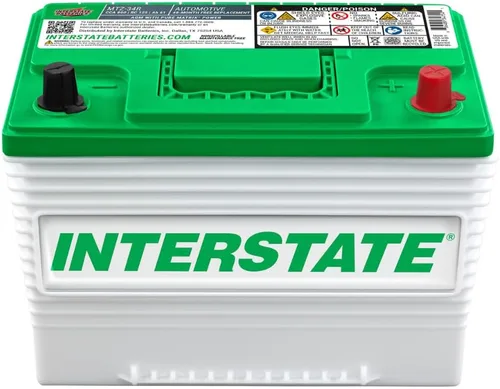 Miniatura 8 de Interstate Batteries Batería automotriz de 12 V 63 Ah (MTZ-34 Group 34, 24) AGM de plomo puro, ciclo profundo, batería de repuesto de automóvil