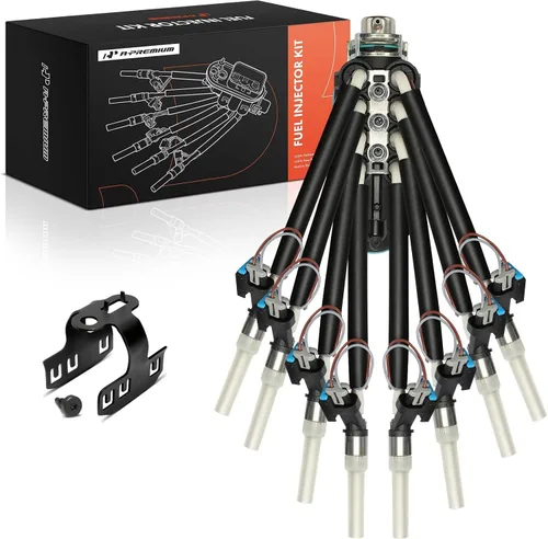 Miniatura 9 de A-Premium Conjunto de inyector de combustible, compatible con Chevrolet, Chevy, GMC Vehicles - Suburban, Tahoe, Yukon, Express, Savana, Escalade