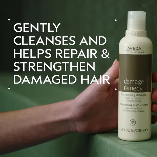 Miniatura 2 de Aveda Damage Remedy Restructuring Shampoo for Damaged Hair Repairs and Strengthens Damaged Hair with Quinoa Protein 92% Naturally Derived, 8.5