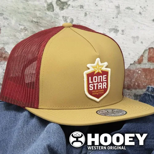 Miniatura 5 de HOOEY Gorra ajustable con parche de cerveza Lone Star
