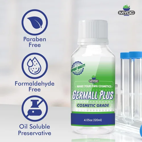 Miniatura 3 de Germall Plus Conservante natural, líquido transparente, adecuado para hacer jabón, acondicionadores, lociones, cremas y más (8 onzas líquidas)