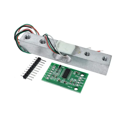 Miniatura 4 de DAOKI HX711 Kit de módulo de sensor de peso, sensor de peso de célula de carga digital, módulo A/D, 11.0 lbs, báscula de cocina electrónica portátil