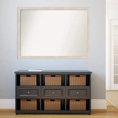 Miniatura 104 de Amanti Art Espejo personalizado, espejo estrecho de baño de oro blanco, espejo de pared o espejo de tocador de baño sobre el fregadero