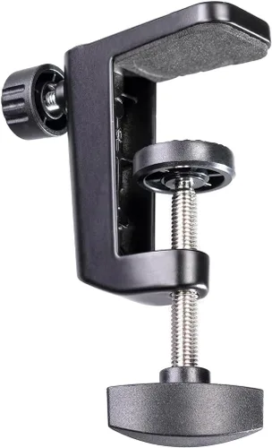 Miniatura 2 de Brazo de brazo de micrófono de escritorio - Soporte de micrófono de metal ajustable resistente (azul)