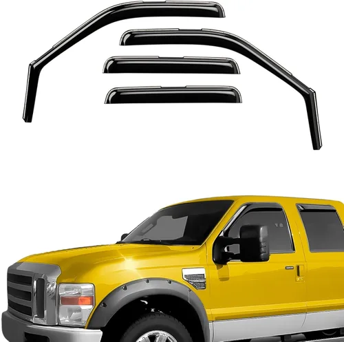 Miniatura 19 de Deflectores de ventana extra duraderos en el canal, protectores de lluvia aptos para Lexus GX 2010-2023, viseras solares, ventilación de viento