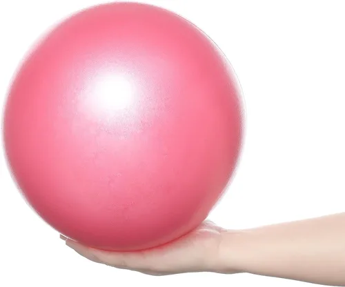 Miniatura 7 de Pilates Ball 9 Inch - Mini Exercise Ball Yoga, Barre, Core Training, Physical Therapy, Anti-Burst & Non-Slip