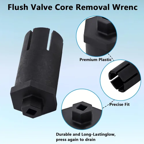 Miniatura 5 de Llave de cartucho de extracción y ajuste para Flushmate ST100500, se adapta a las series 501A/501B/503/503H/503UH/504, compatible con inodoros GPF