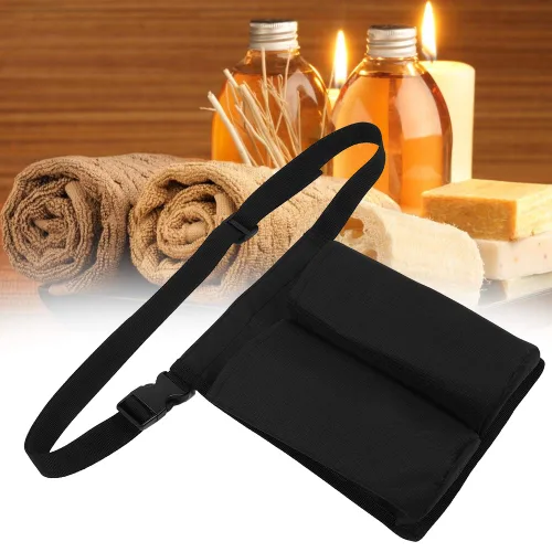 Miniatura 7 de Funda para botella de masaje, funda de aceite de masaje ajustable, loción de masaje, aceite de masaje, bolsa colgante de cintura, kit individual