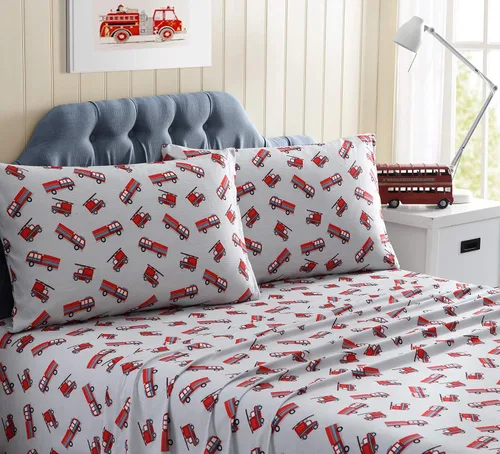 Miniatura 16 de Kute Kids - Juego de sábanas supersuave, fabricado con diseños y personajes especiales, incluye funda(s) para almohada; en tamaño Twin, Full y Queen