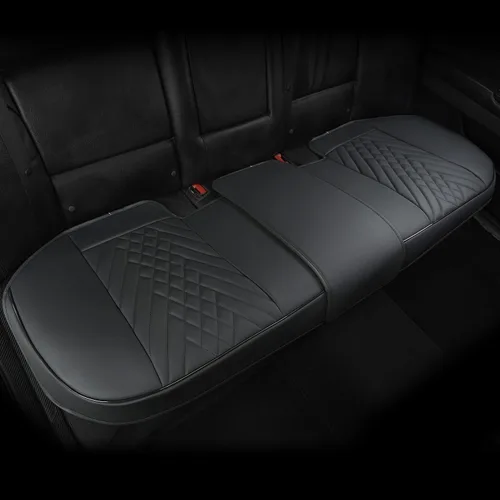 Miniatura 10 de GIANT PANDA 1 funda de asiento delantero de automóvil, protector de asiento de automóvil de piel sintética para el 95% de los vehículos, se adapta