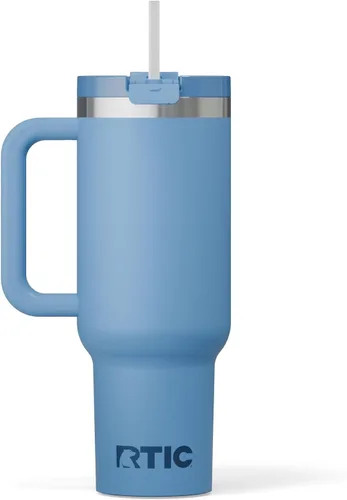 Miniatura 46 de RTIC Vaso Tumbler de Viaje por Carretera de 30 oz con Doble Pared Revestido de Cerámica Aislado Taza Portátil de Café de Viaje de Acero Inoxidable