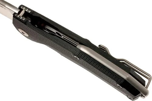 Miniatura 7 de LionSTEEL KUR EDC - Cuchillo plegable, hoja de acero lavada a la piedra de Sleipner