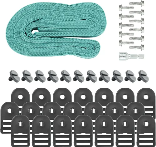 Miniatura 6 de GLI Pool Products Whirlwind - Carrete solar de aluminio sobre el suelo (varios anchos) (18 pies de ancho)